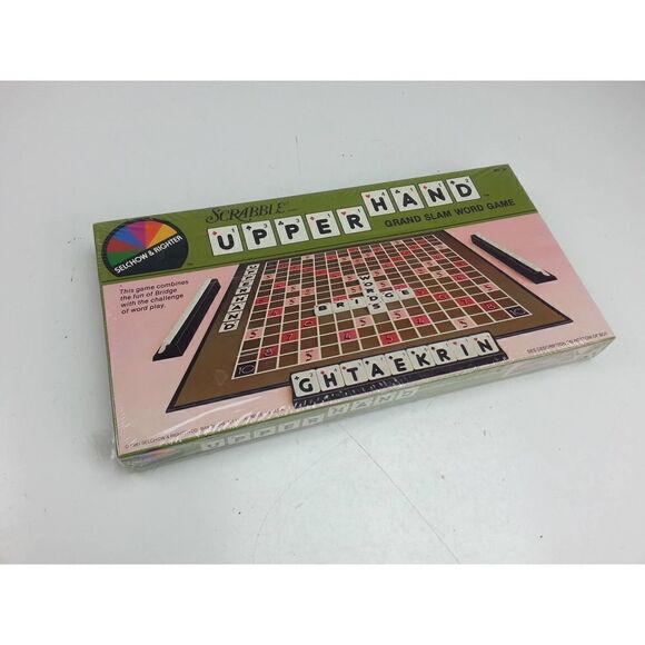 Scrabble Upper Hand Vintage 1981 Board Game - Picture 1 of 3